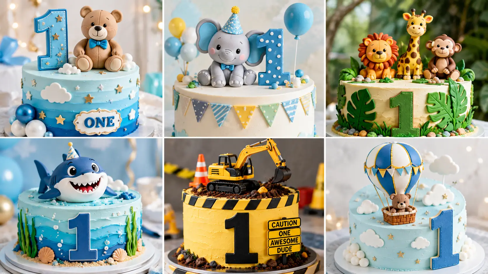 32 Awesome Birthday Cake Ideas for 1 Year Old Boys