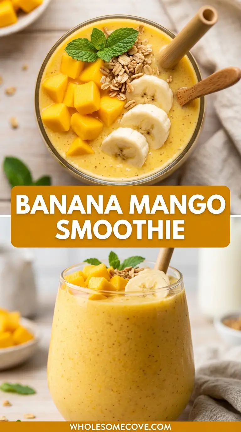Banana Mango Smoothie Recipe