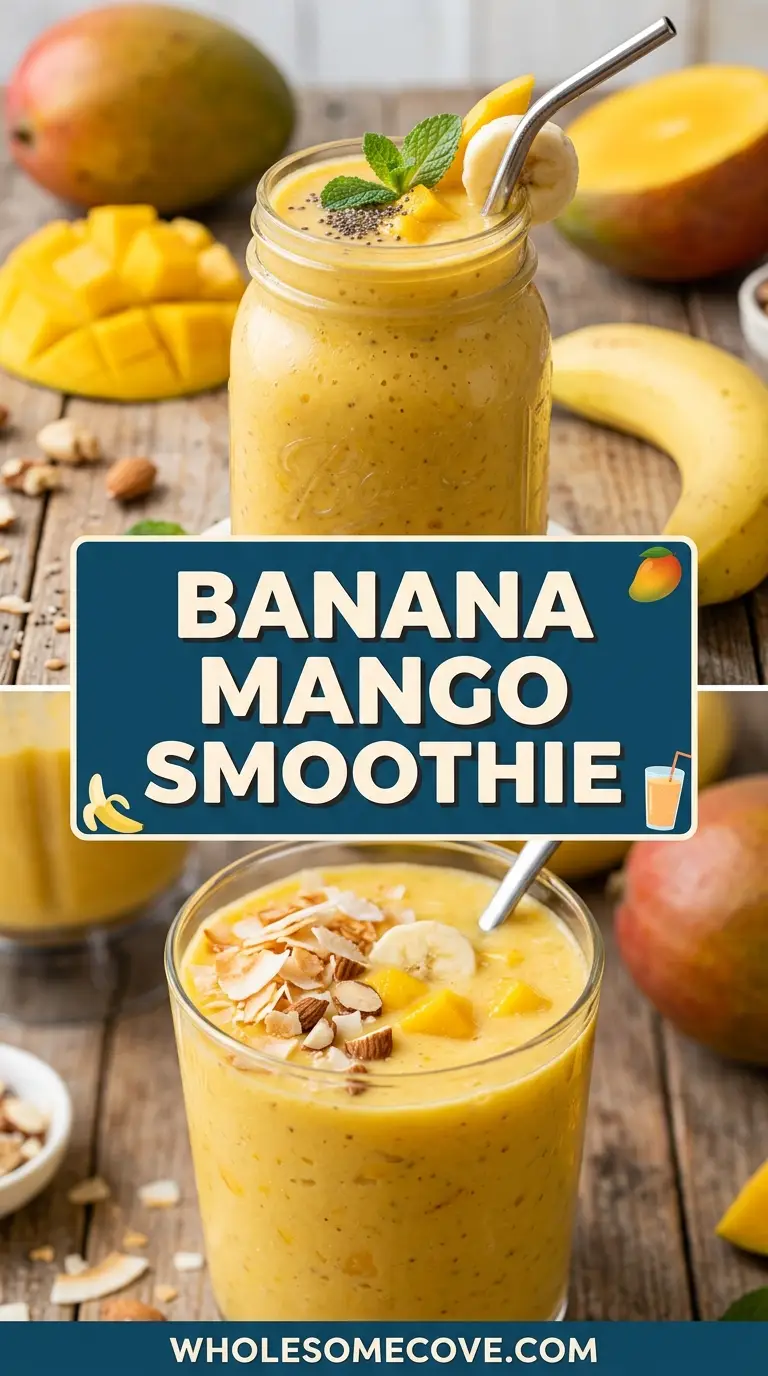 Banana Mango Smoothie Recipe