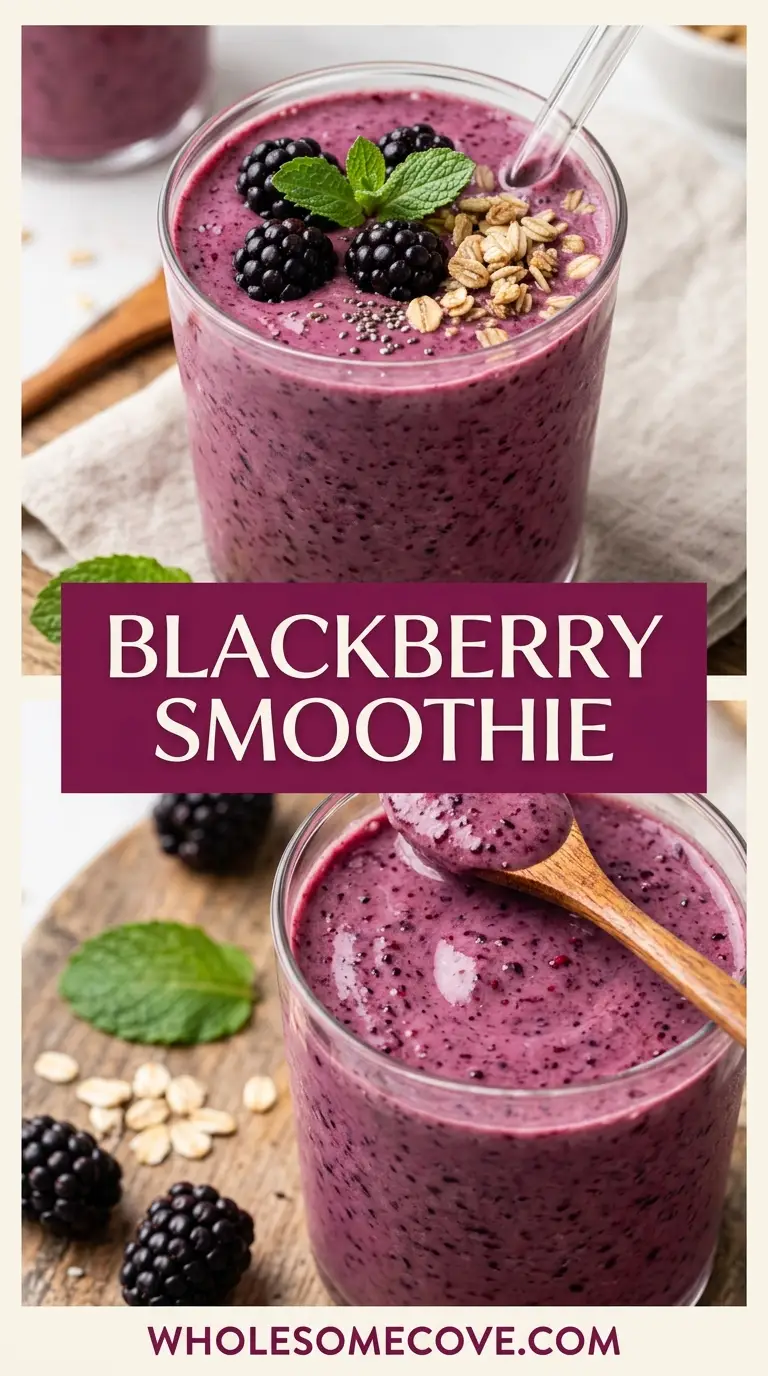 Blackberry Smoothie Recipe