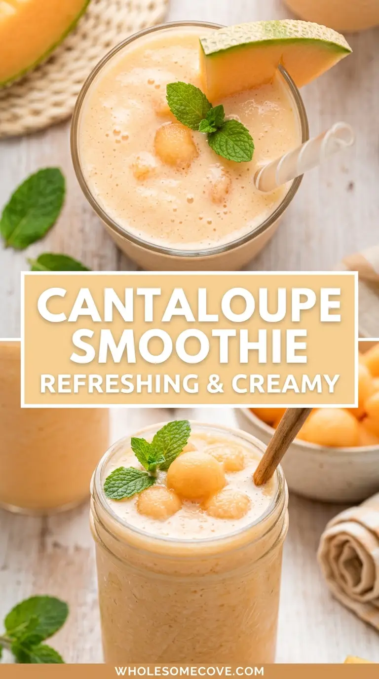 Cantaloupe Smoothie Recipe