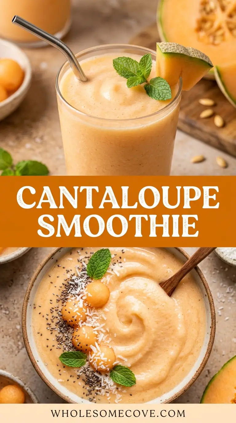 Cantaloupe Smoothie Recipe