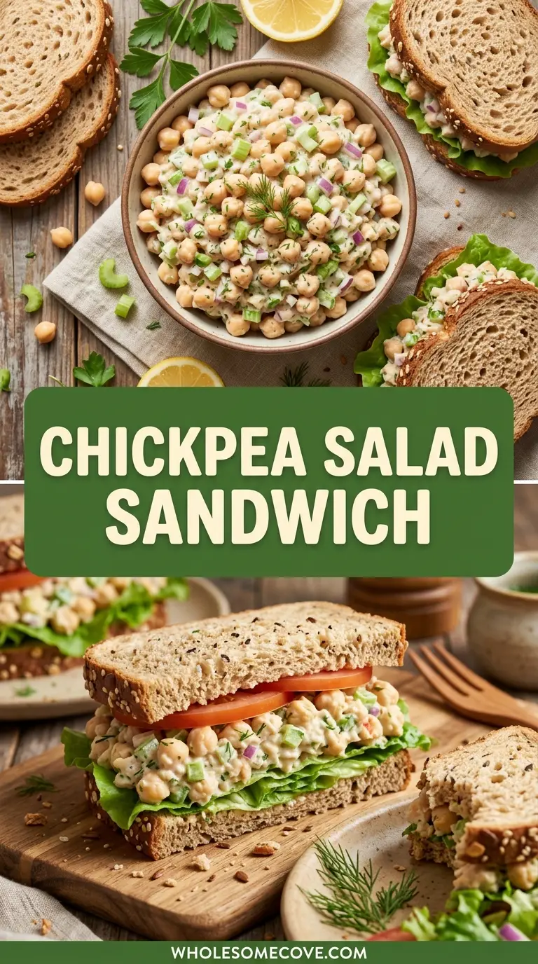 Chickpea Salad Sandwich Recipe