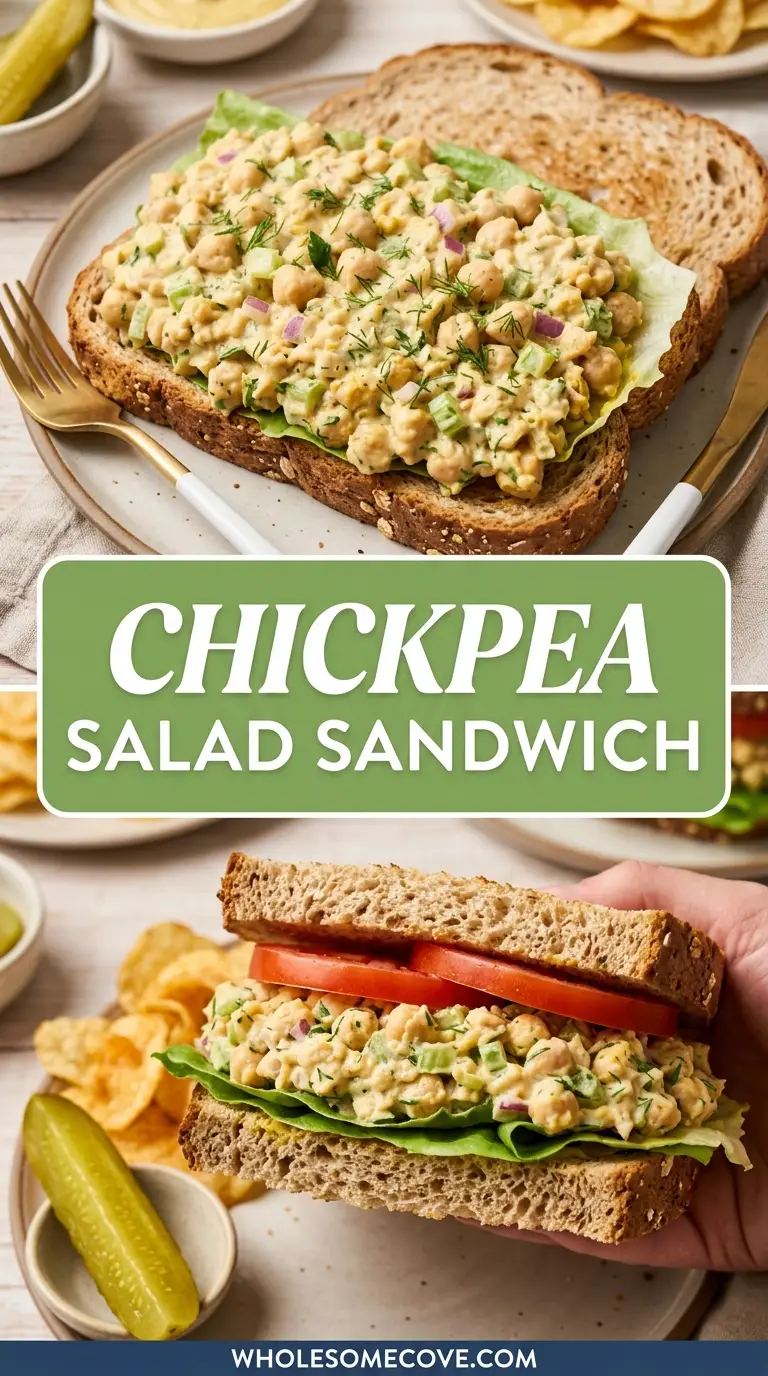 Chickpea Salad Sandwich Recipe