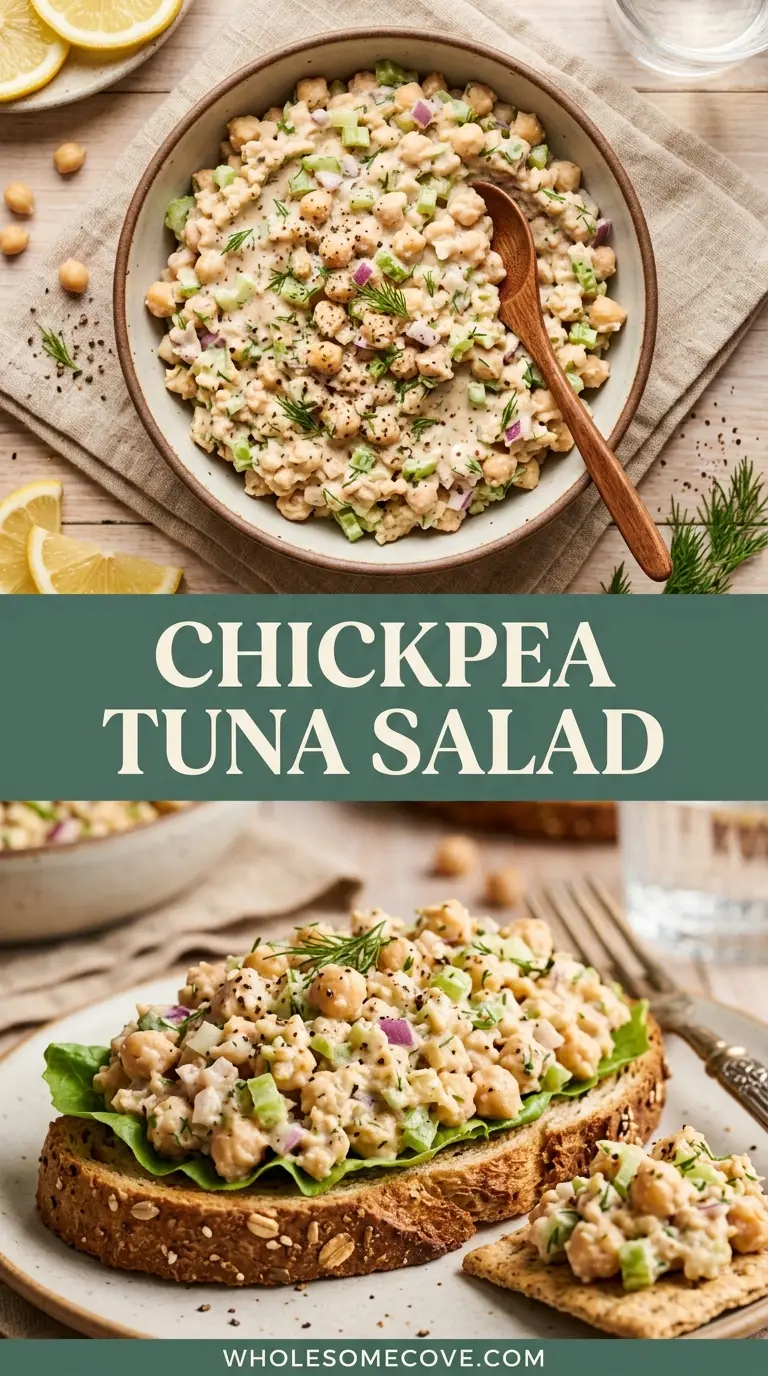 Chickpea Tuna Salad Recipe