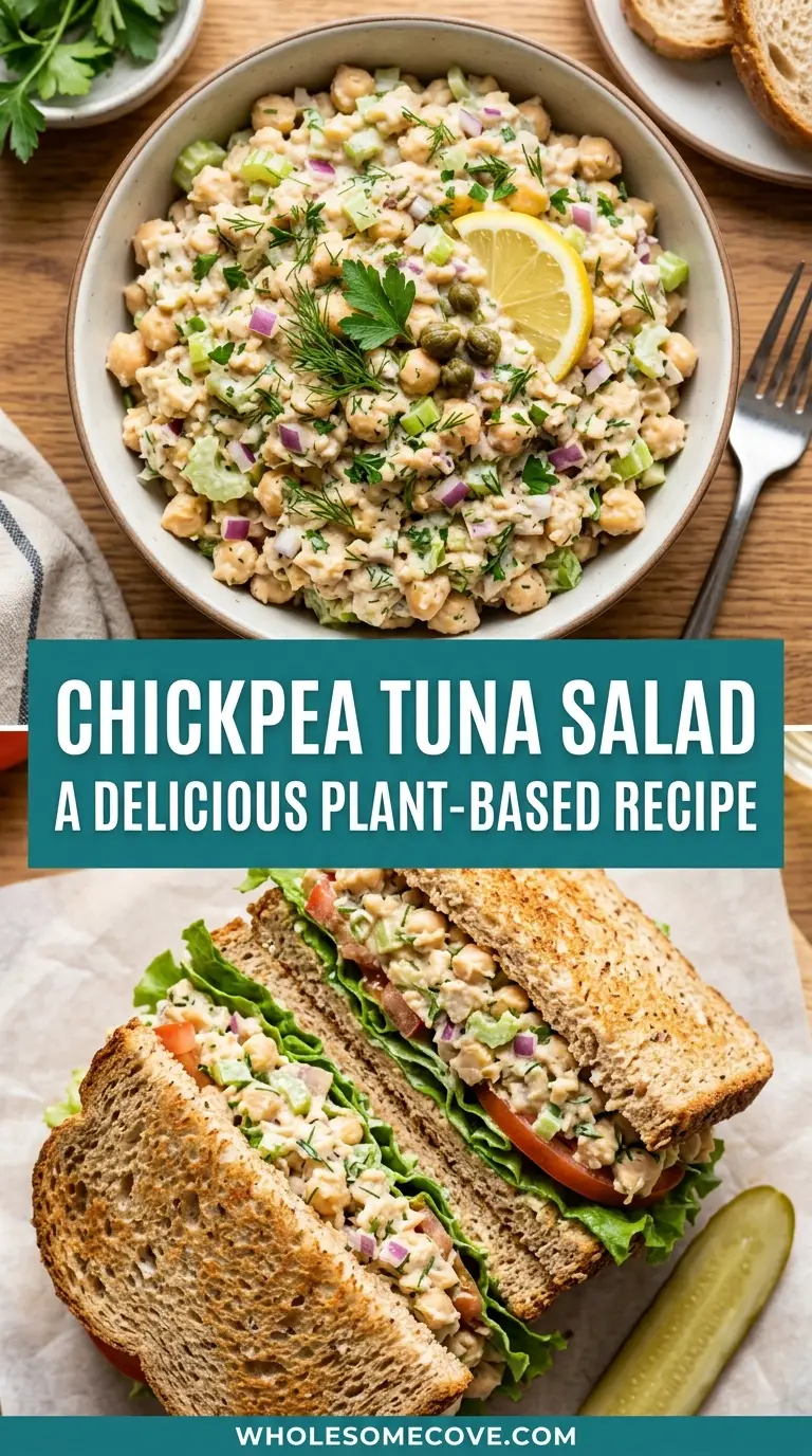 Chickpea Tuna Salad Recipe