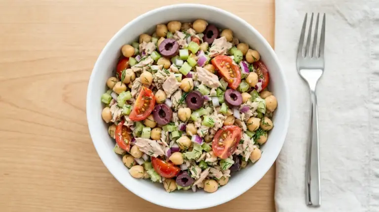 Chickpea Tuna Salad Recipe