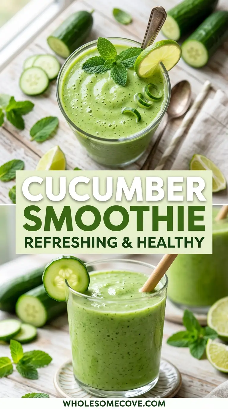 Cucumber Smoothie Recipe