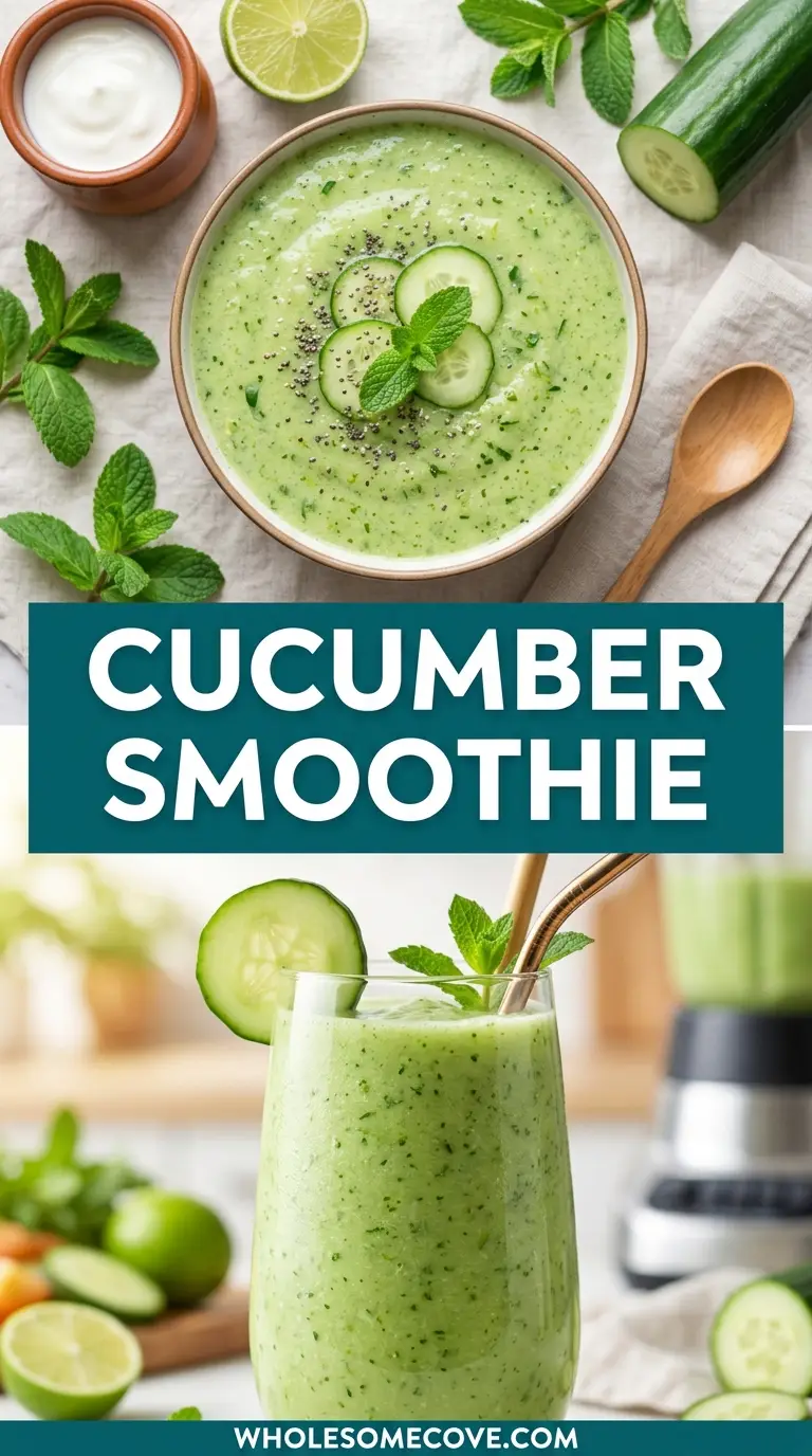 Cucumber Smoothie Recipe