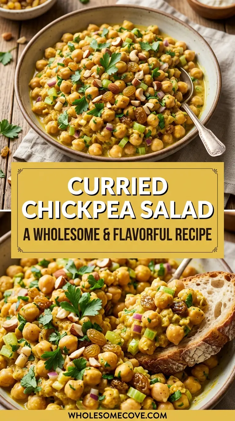 Curried Chickpea Salad Recipe