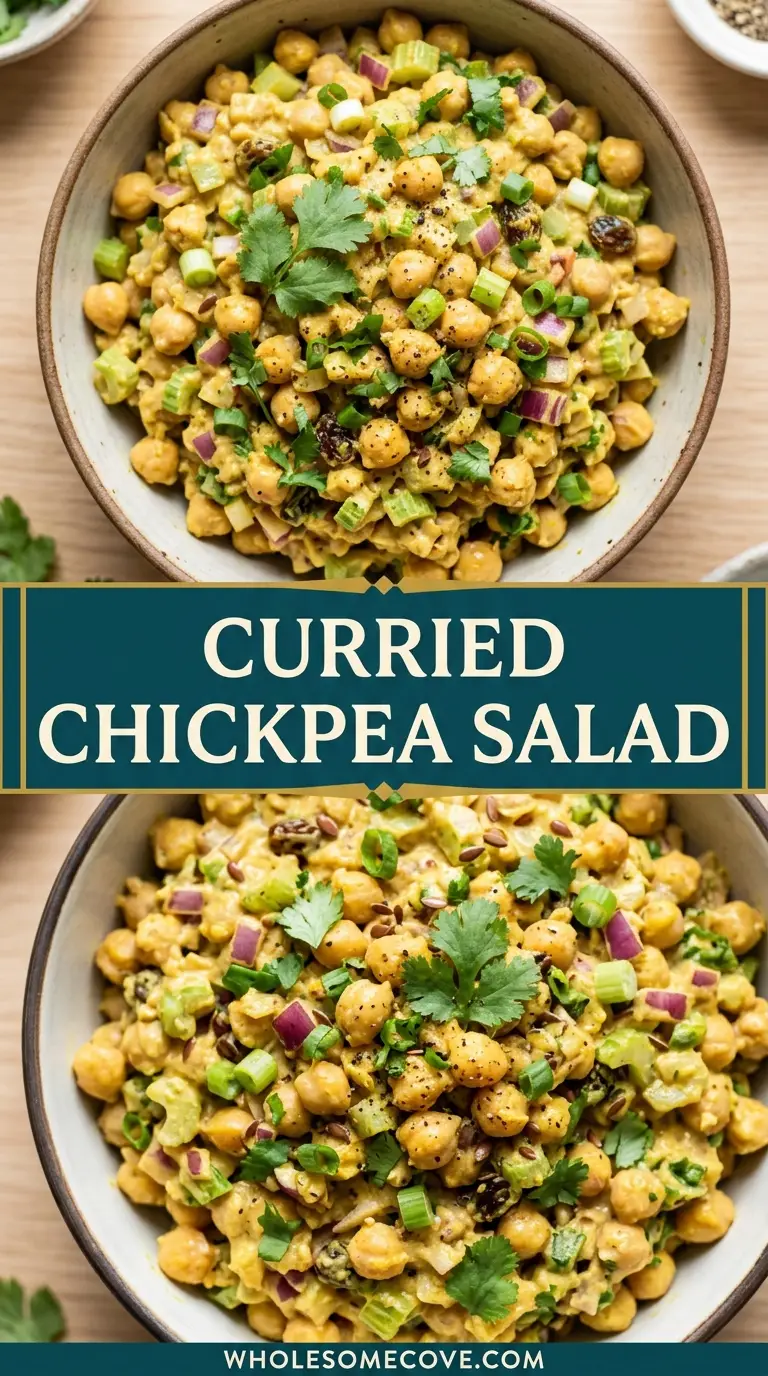Curried Chickpea Salad Recipe
