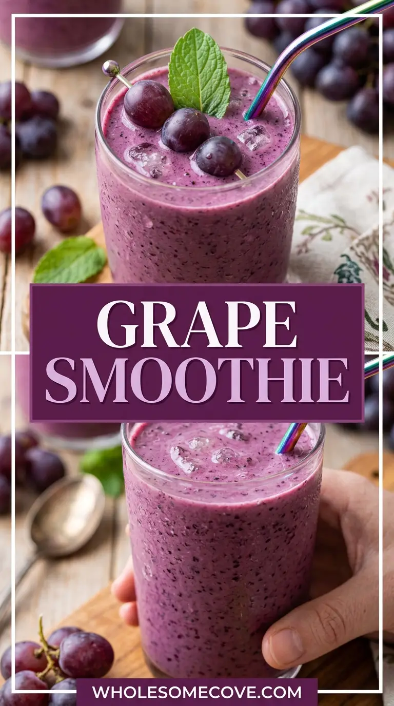 Grape Smoothie Recipe