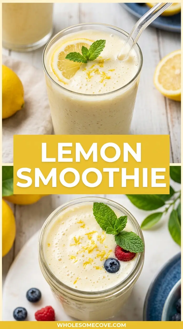 Lemon Smoothie Recipe