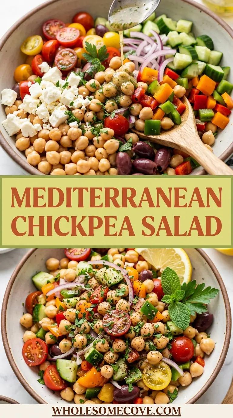 Mediterranean Chickpea Salad Recipe