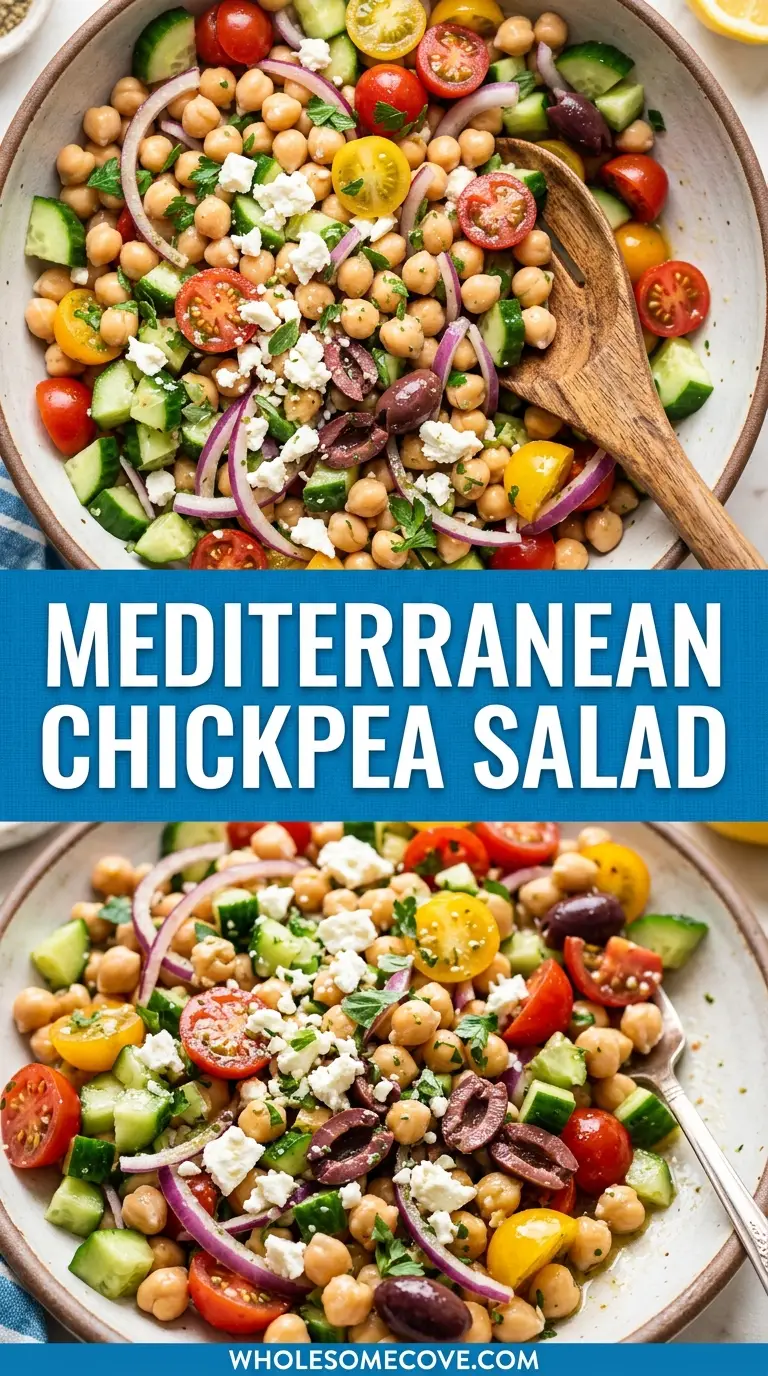 Mediterranean Chickpea Salad Recipe