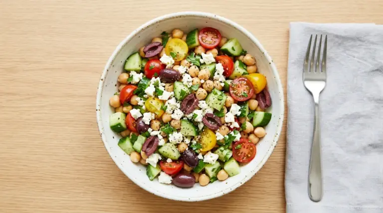 Mediterranean Chickpea Salad Recipe