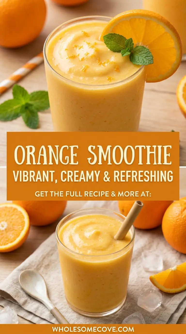 Orange Smoothie Recipe