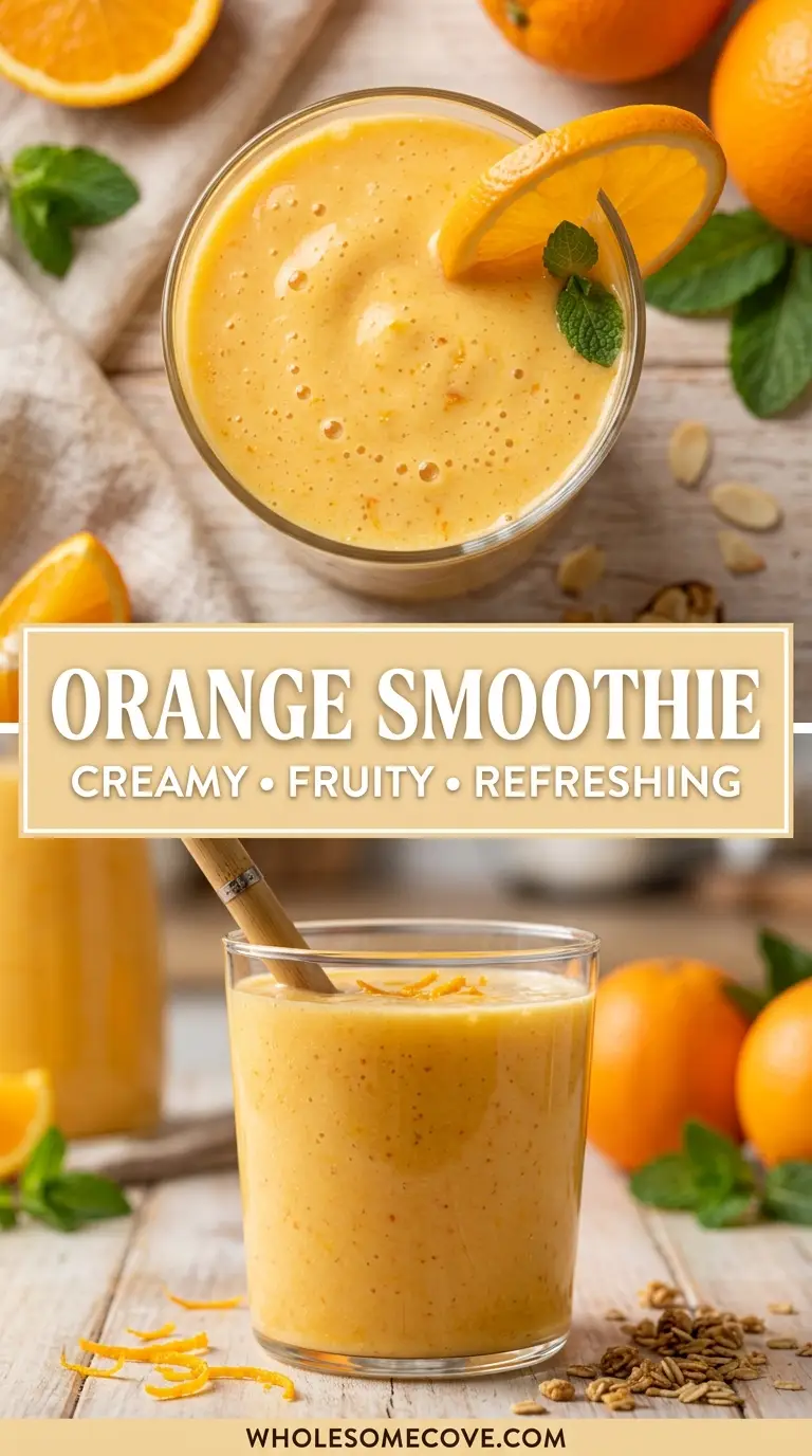Orange Smoothie Recipe