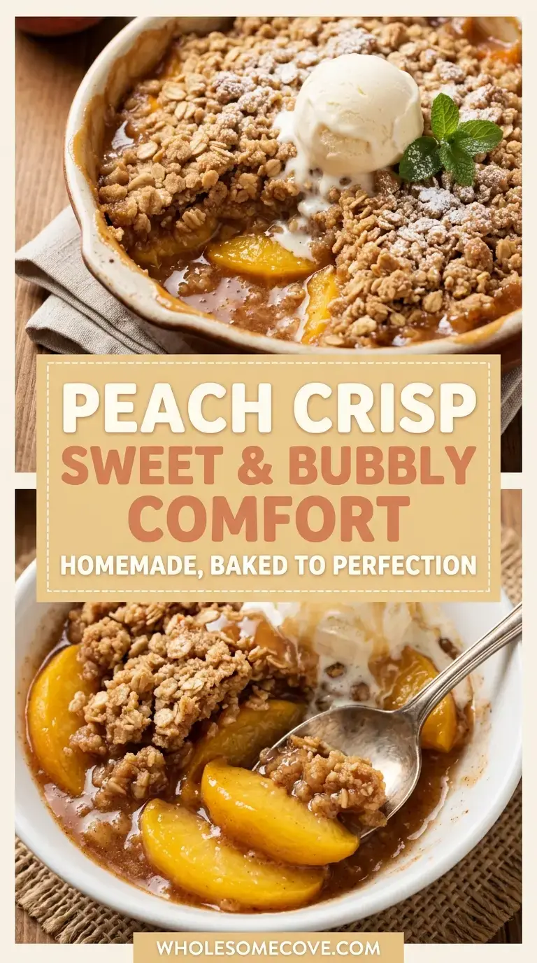 Peach Crisp Recipe