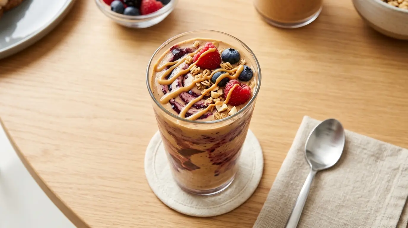 Peanut Butter Jelly Smoothie Recipe