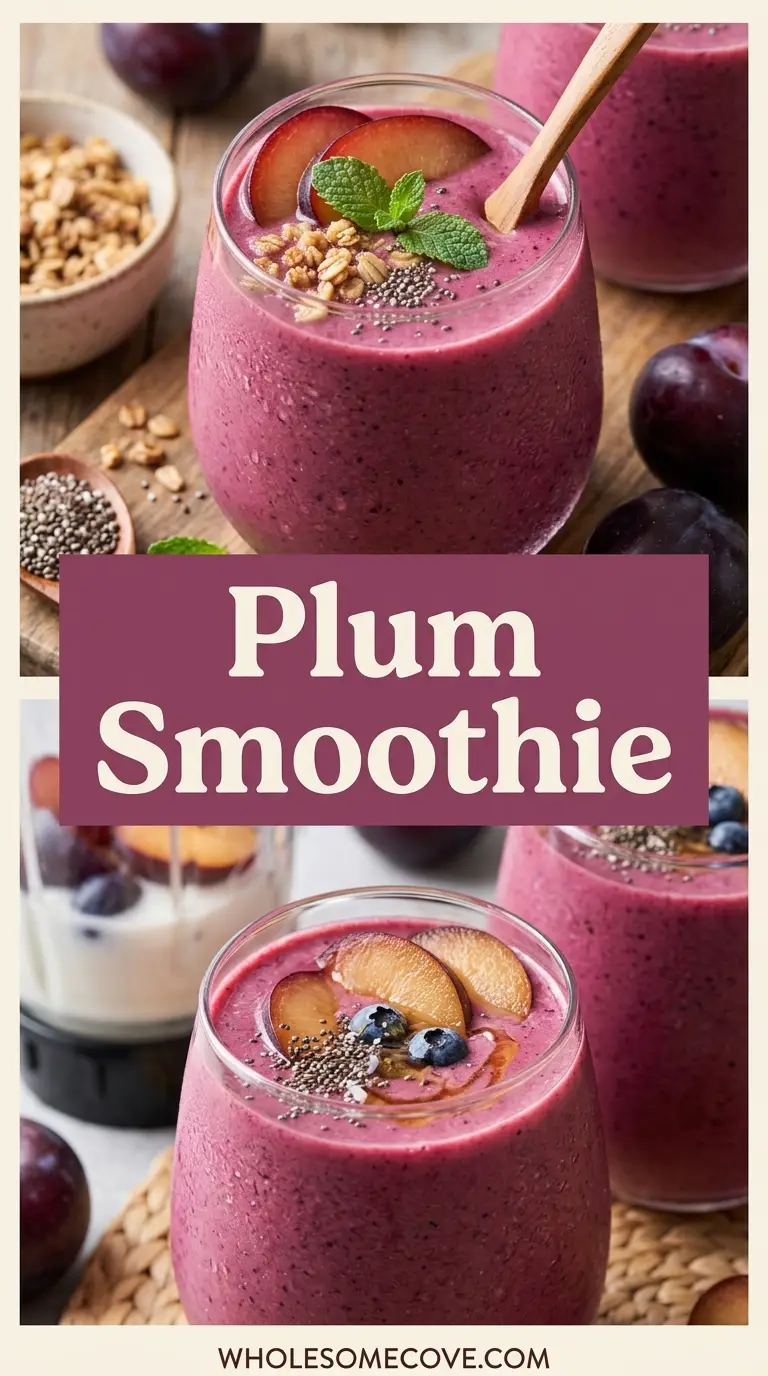 Plum Smoothie Recipe