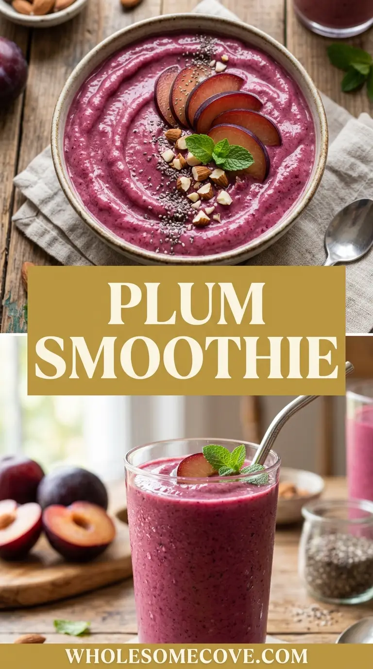 Plum Smoothie Recipe