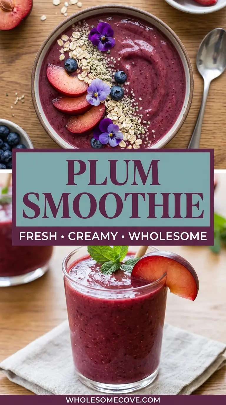 Plum Smoothie Recipe