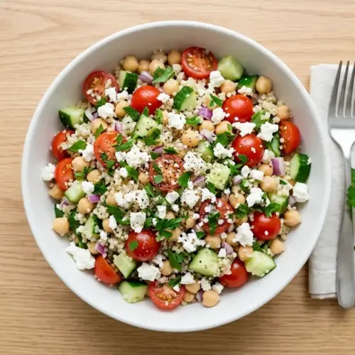 Quinoa Chickpea Salad Recipe
