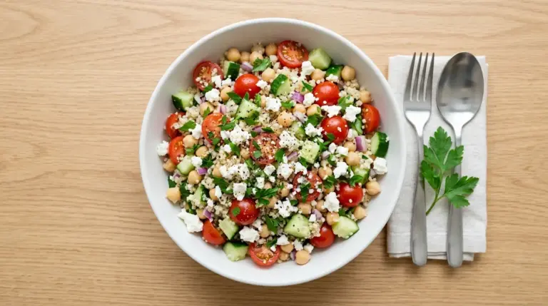 Quinoa Chickpea Salad Recipe