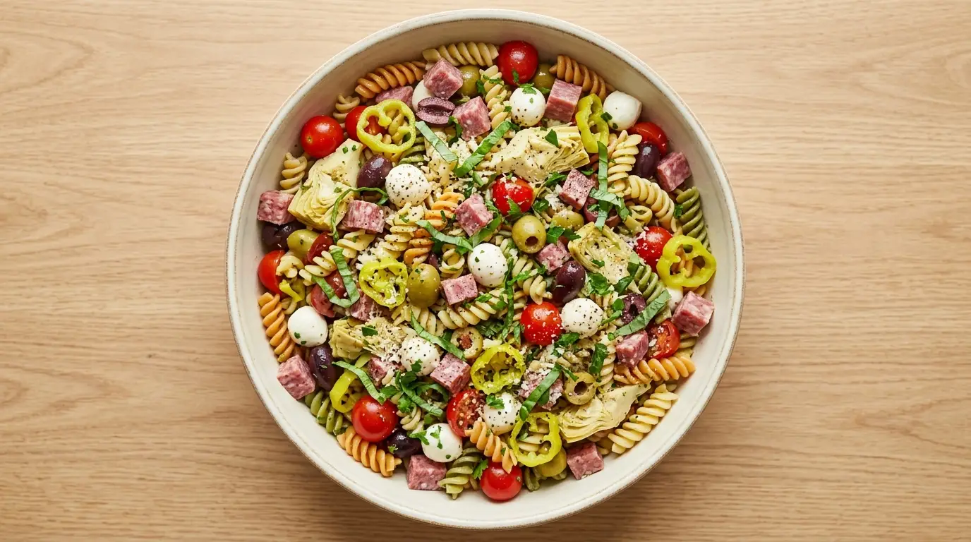 Antipasto Pasta Salad Recipe