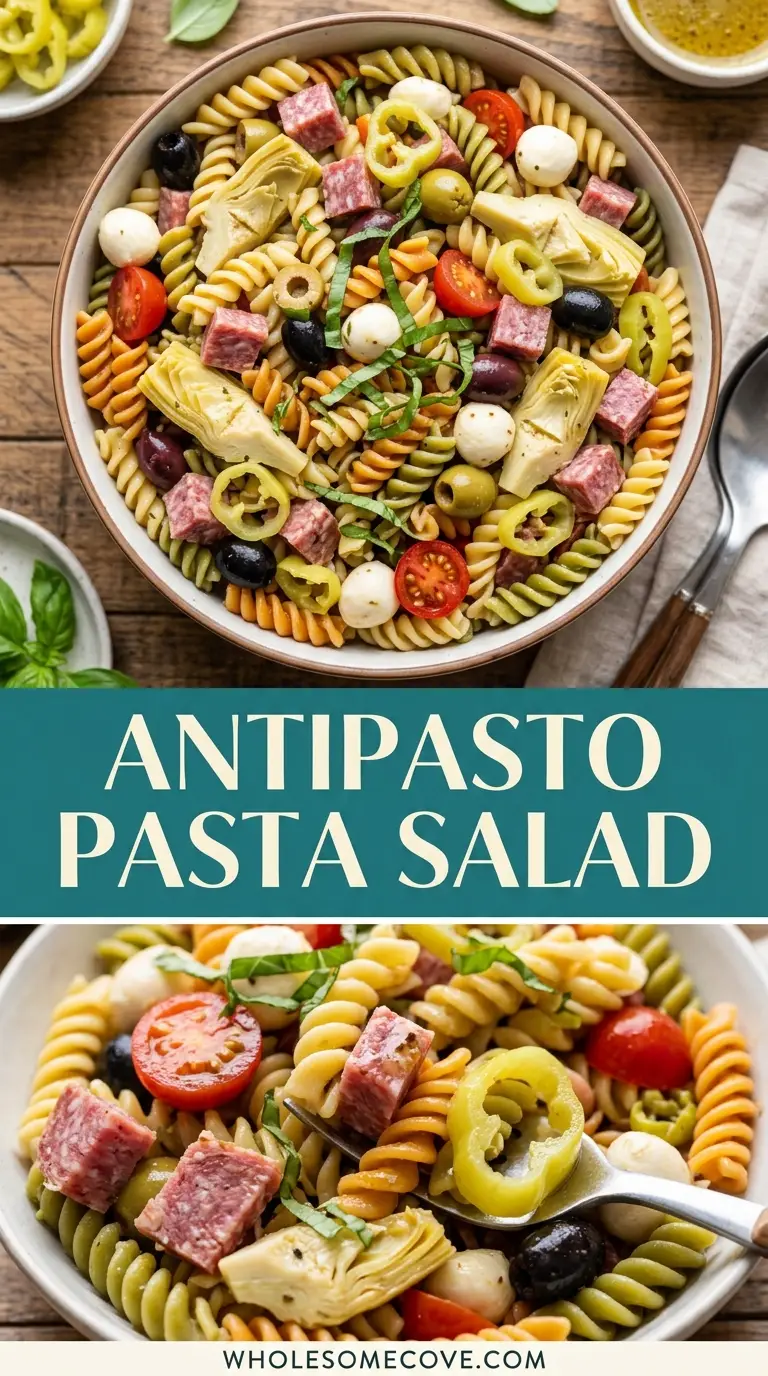 Antipasto Pasta Salad Recipe