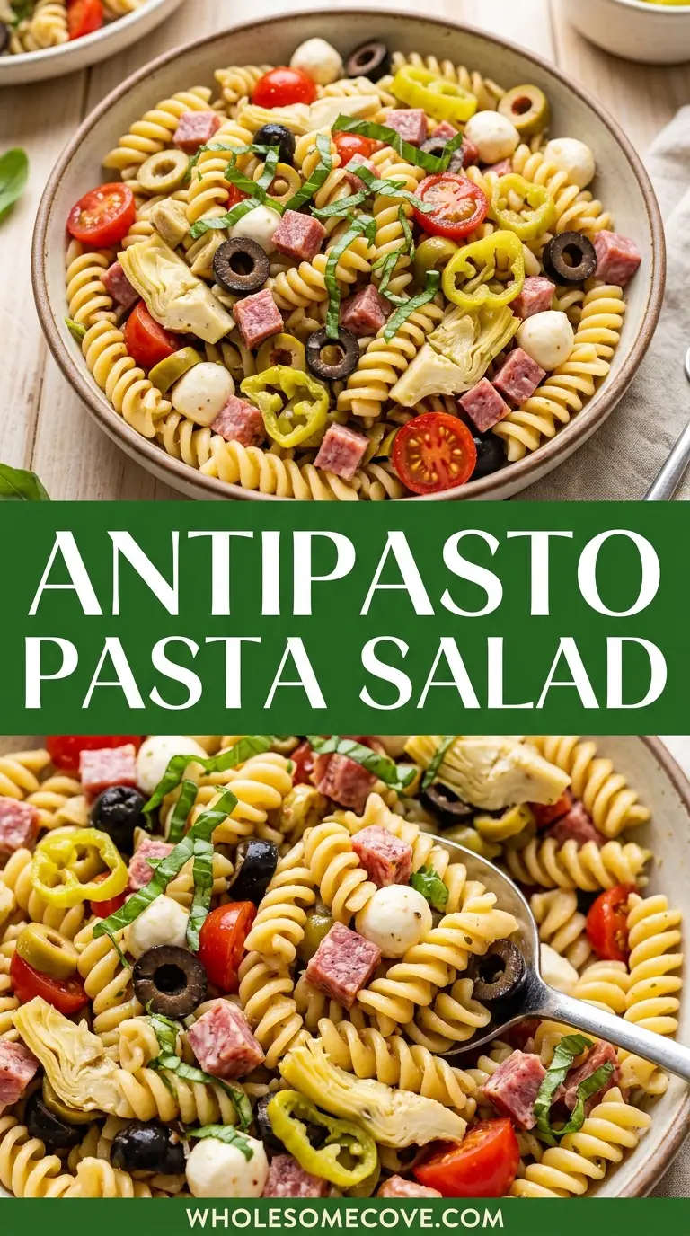 Antipasto Pasta Salad Recipe