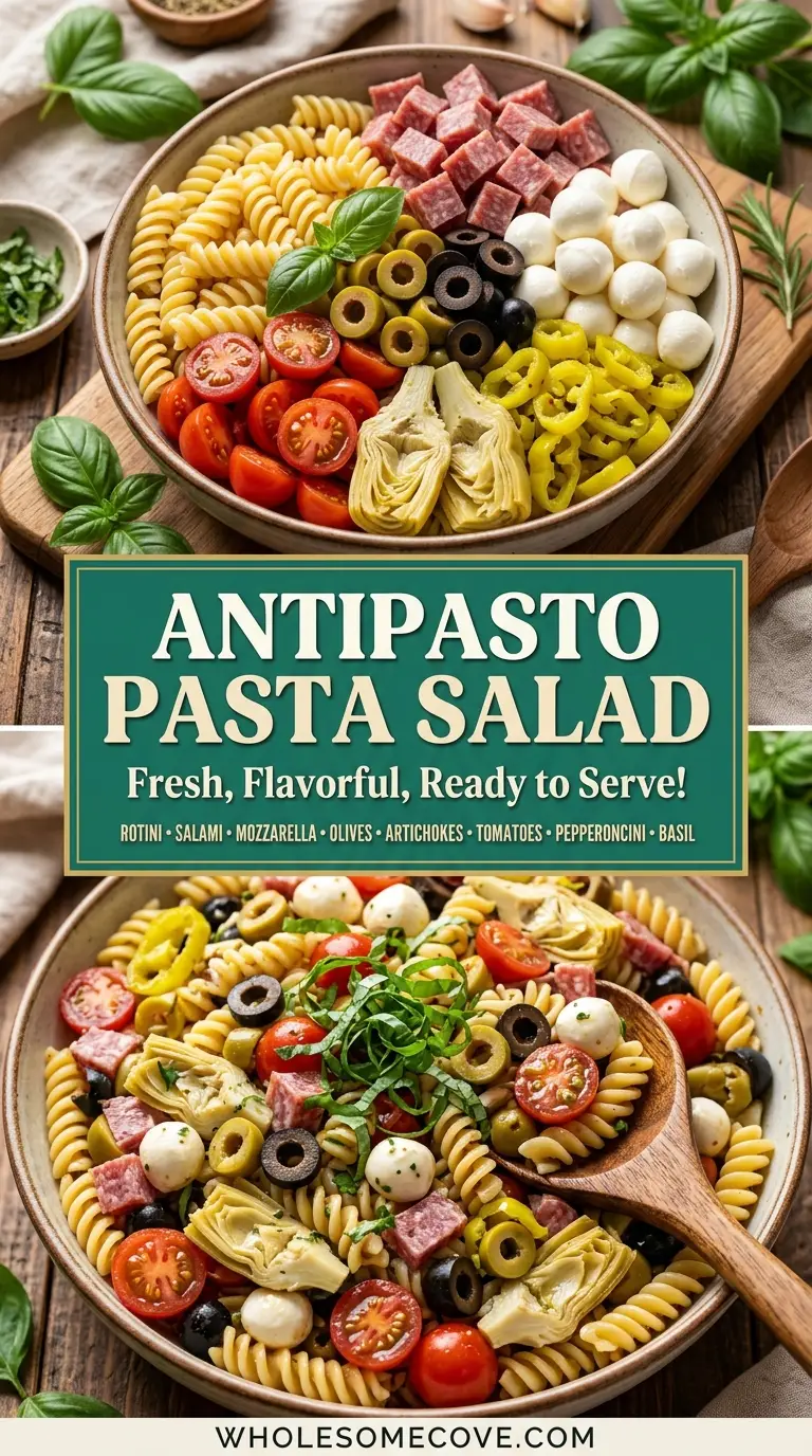 Antipasto Pasta Salad Recipe