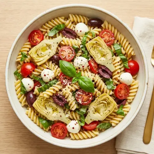 Artichoke Pasta Salad Recipe