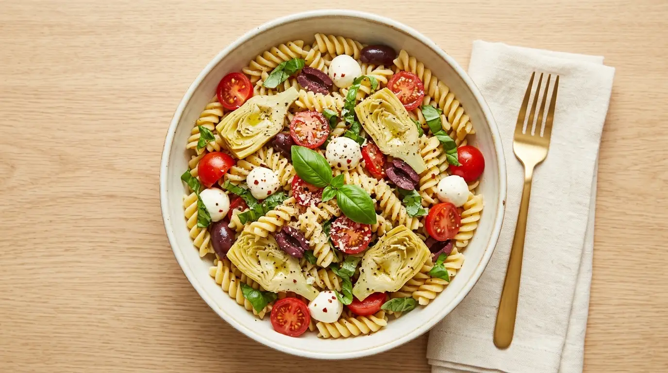 Artichoke Pasta Salad Recipe