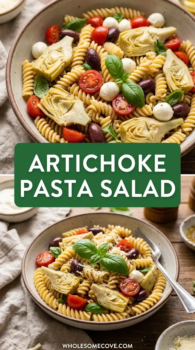 Artichoke Pasta Salad Recipe