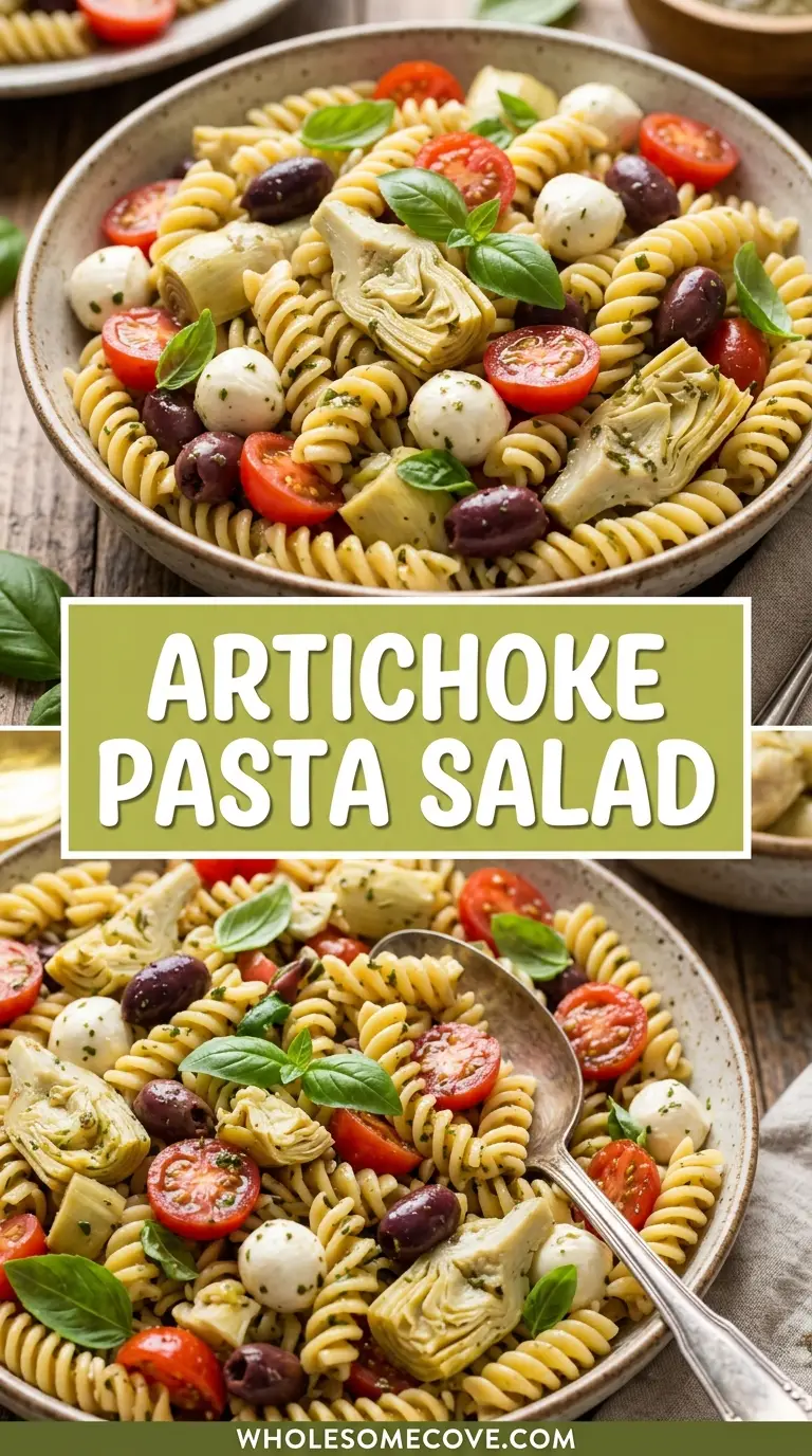 Artichoke Pasta Salad Recipe