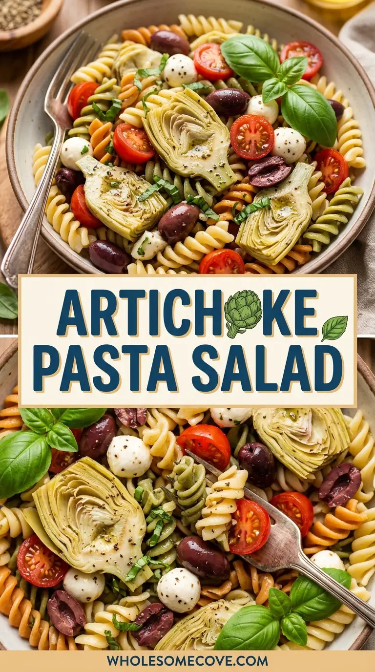 Artichoke Pasta Salad Recipe