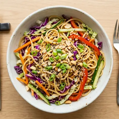 Asian Pasta Salad Recipe