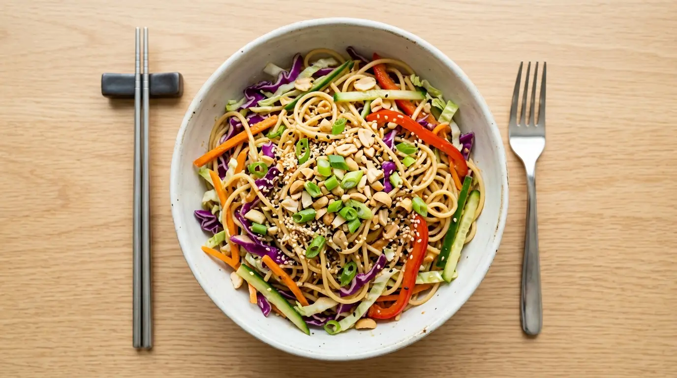 Asian Pasta Salad Recipe