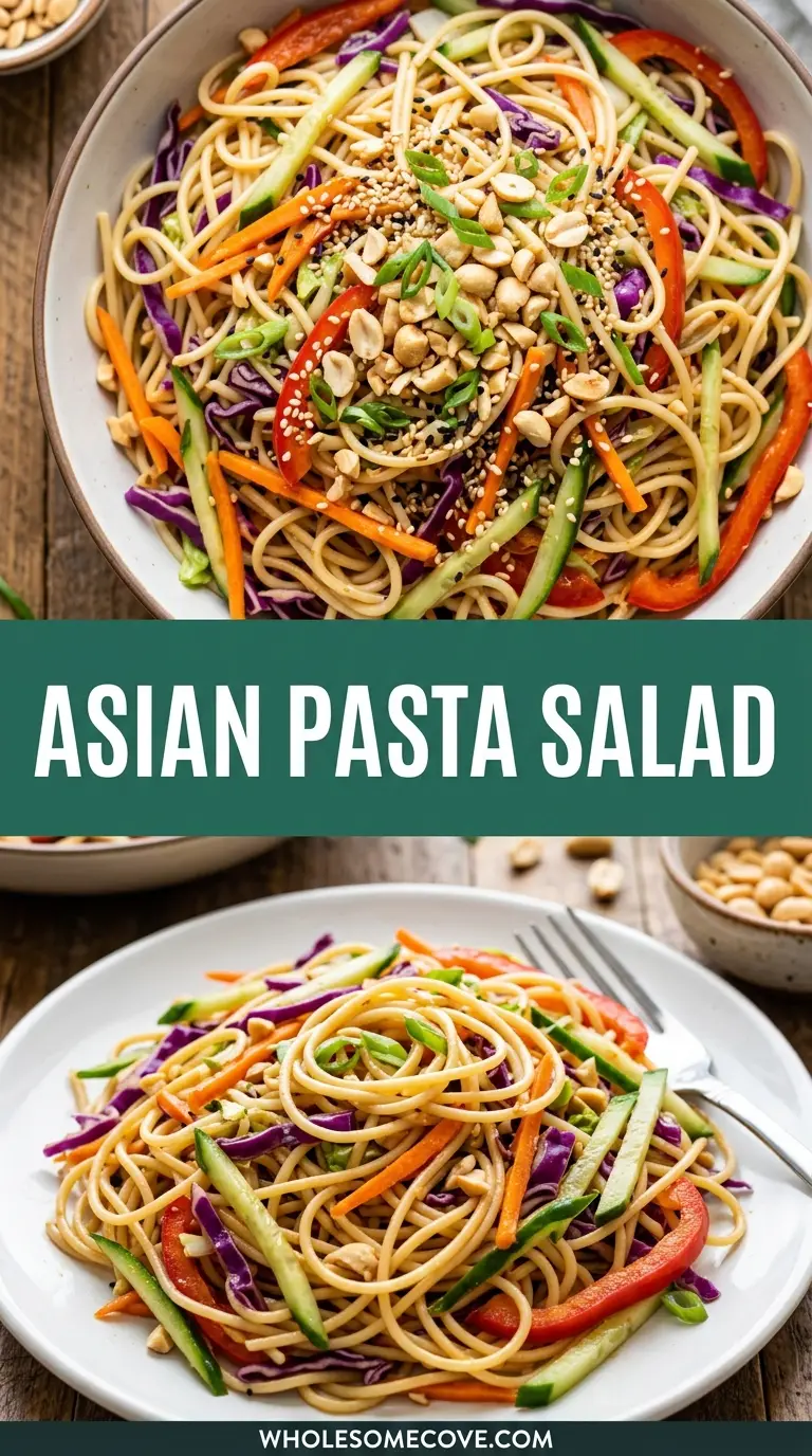 Asian Pasta Salad Recipe