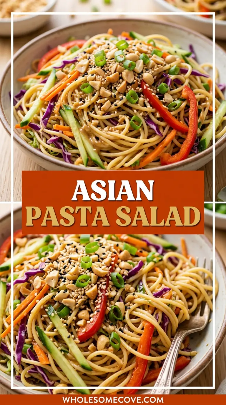 Asian Pasta Salad Recipe