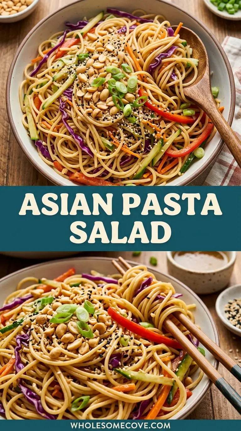 Asian Pasta Salad Recipe