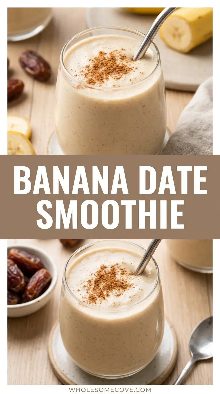 Banana Date Smoothie Recipe