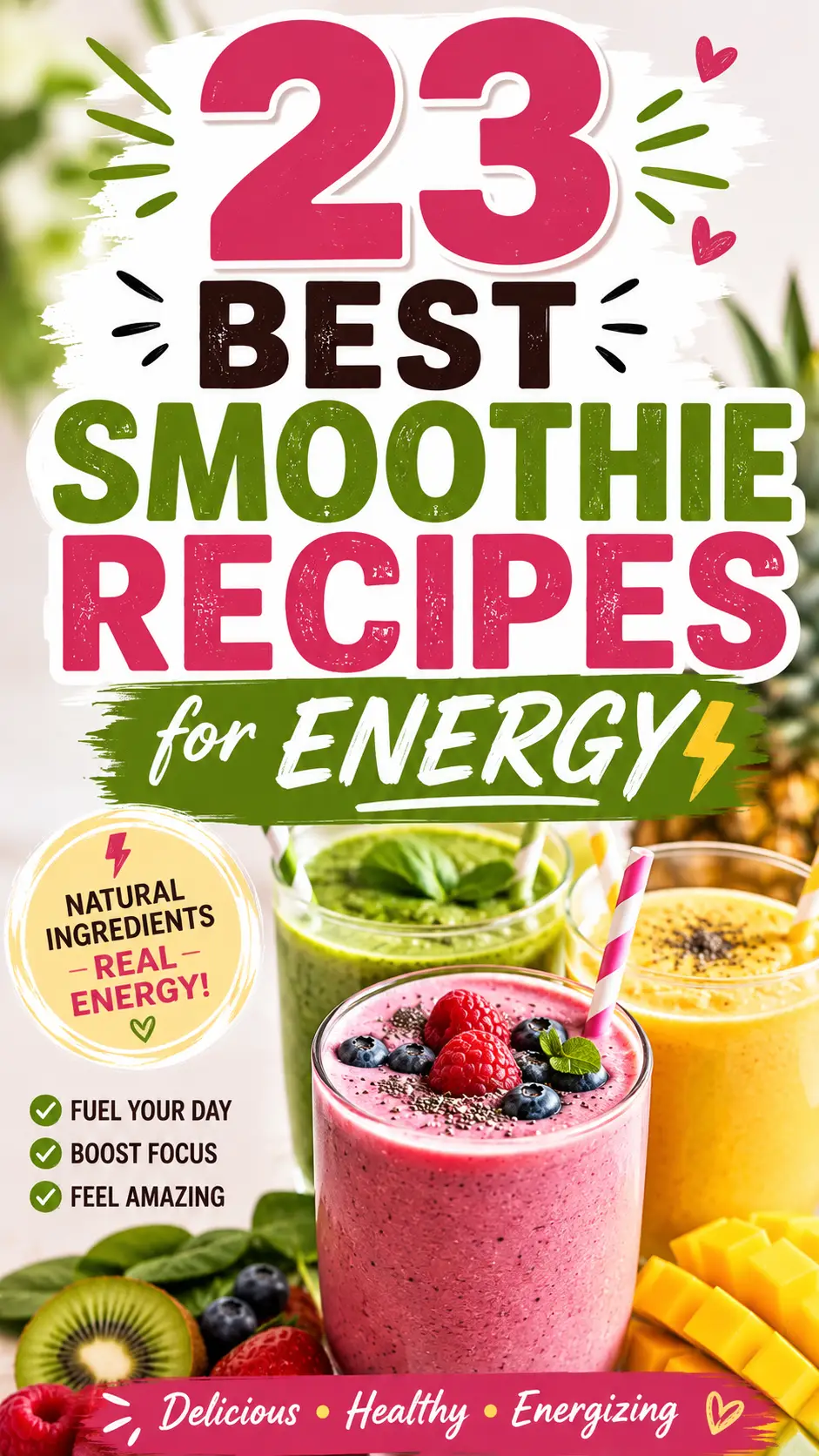Best Smoothie Recipes for Energy