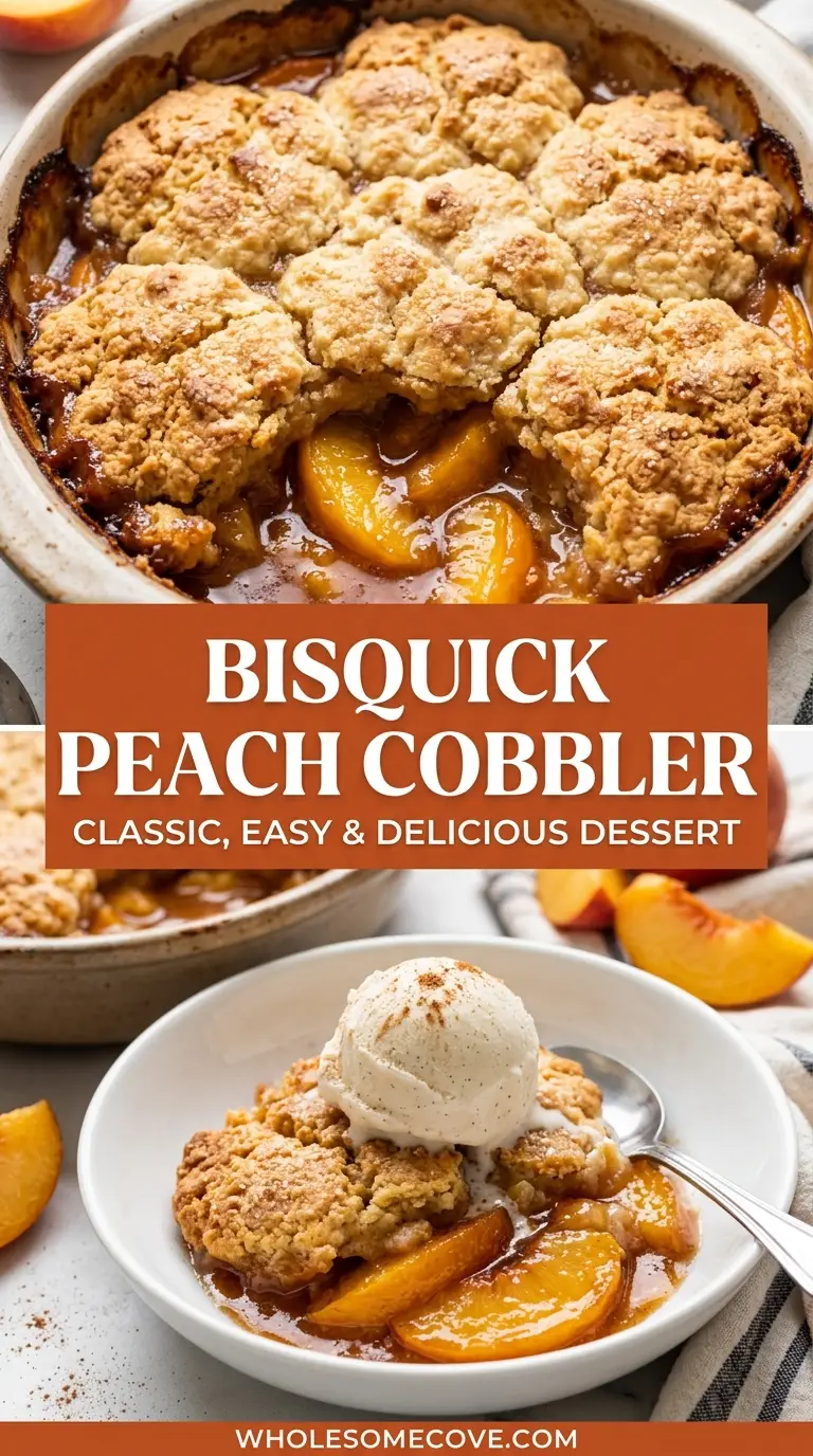 Bisquick Peach Cobbler Recipe