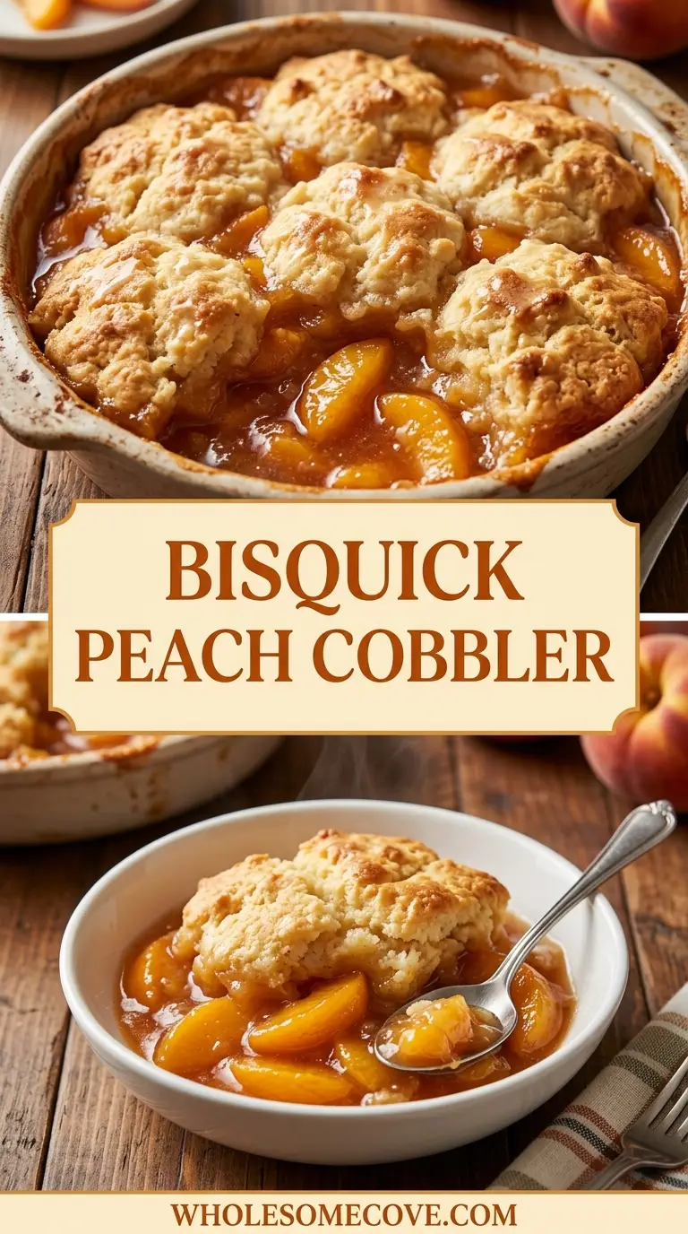 Bisquick Peach Cobbler Recipe