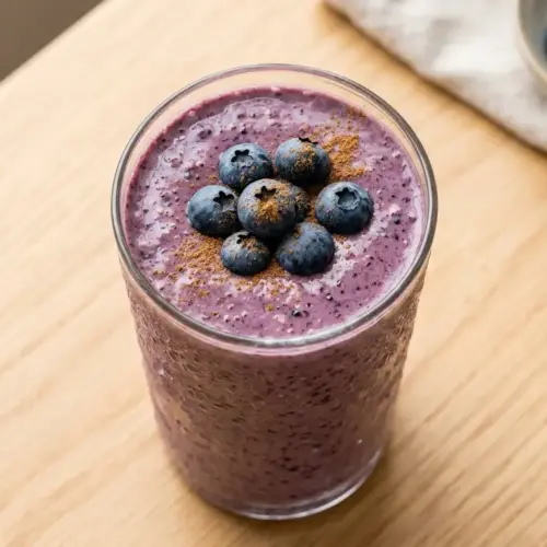 Blueberry Banana Oatmeal Smoothie Recipe