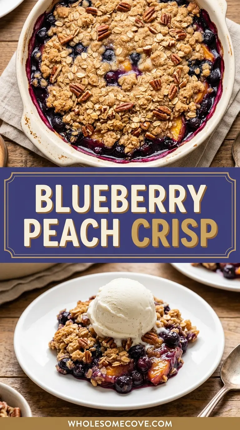 Blueberry Peach Crisp Recipe
