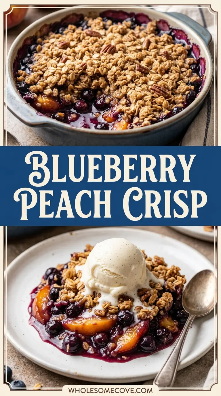 Blueberry Peach Crisp Recipe